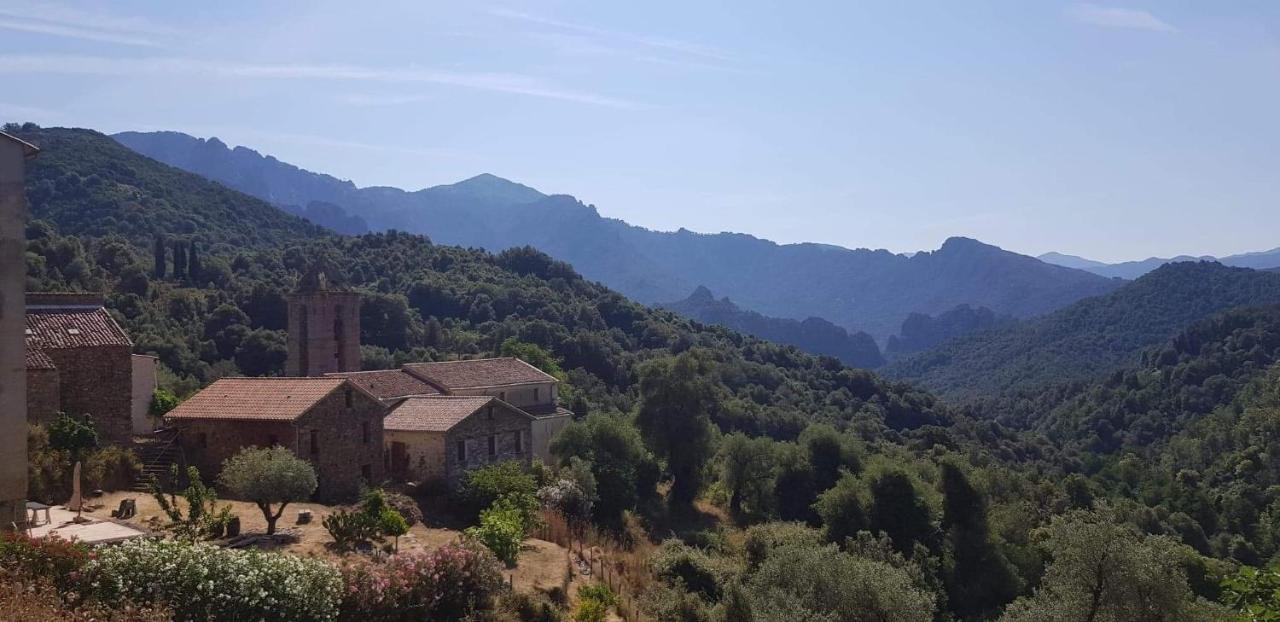 Maison Typique En Plein Coeur De Village Arbori Bagian luar foto